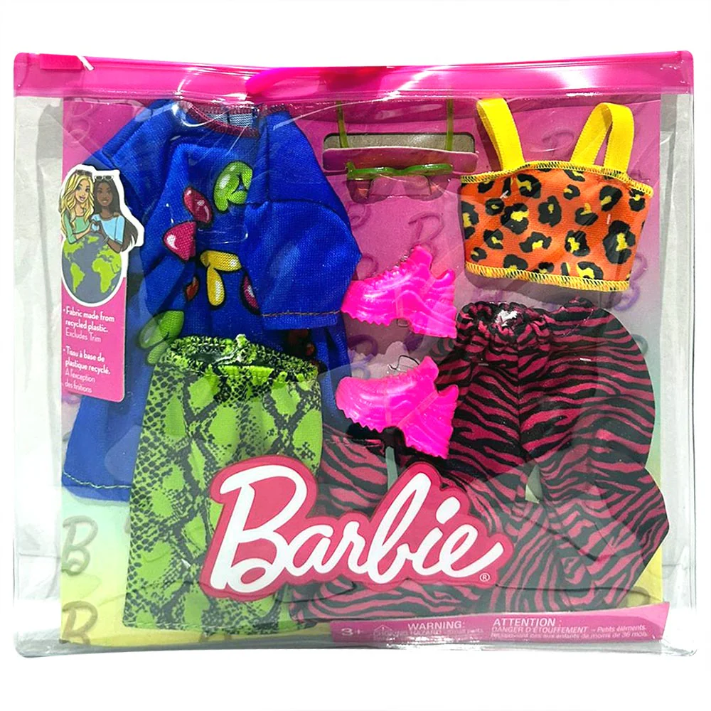Barbie Ropa Y Accesorios - 2 Conjuntos