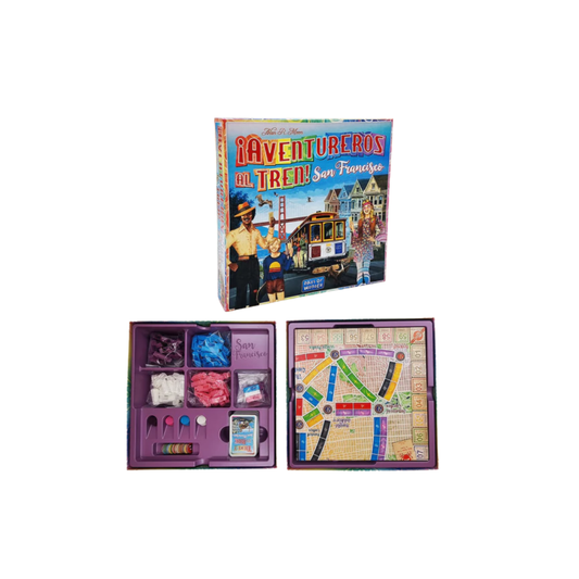 Juego de mesa express Aventureros al Tren: San Francisco