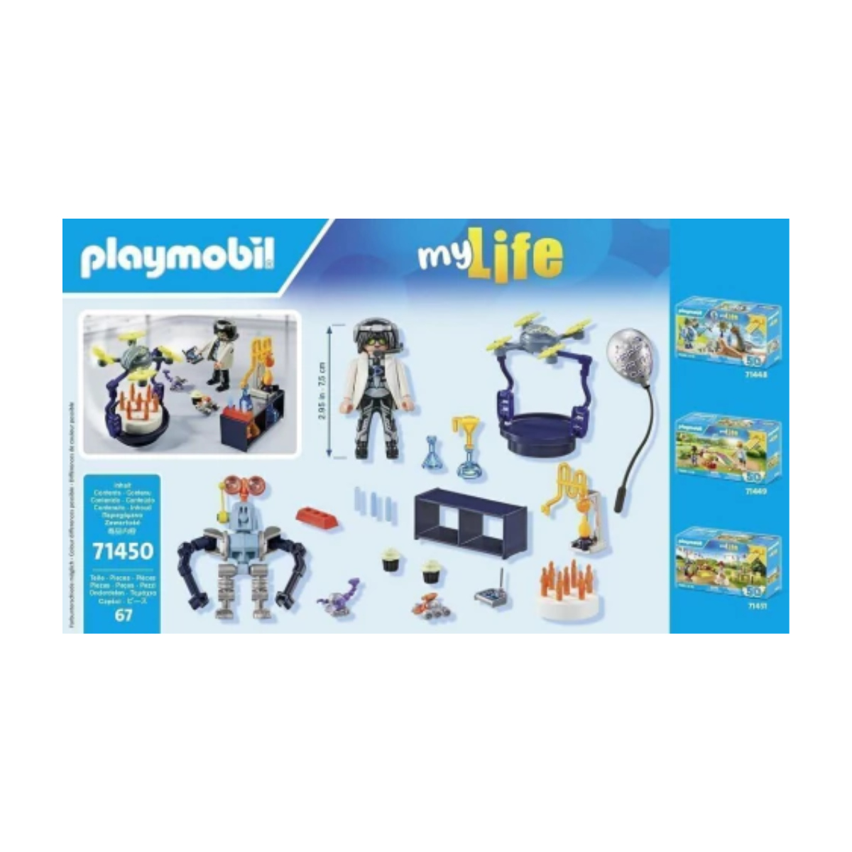 Playmobil Investigador con Robot
