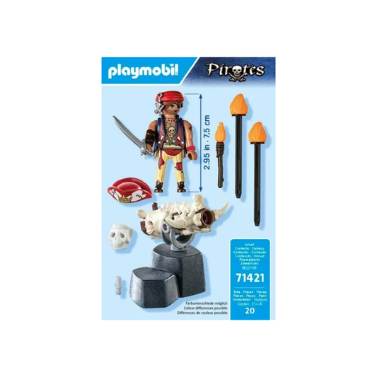 Playmobil Artillero Pirata