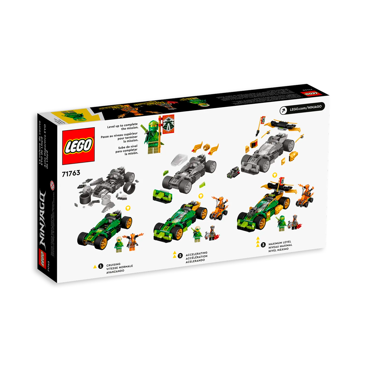 Lego Ninjago Auto Deportivo EVO de Lloyd