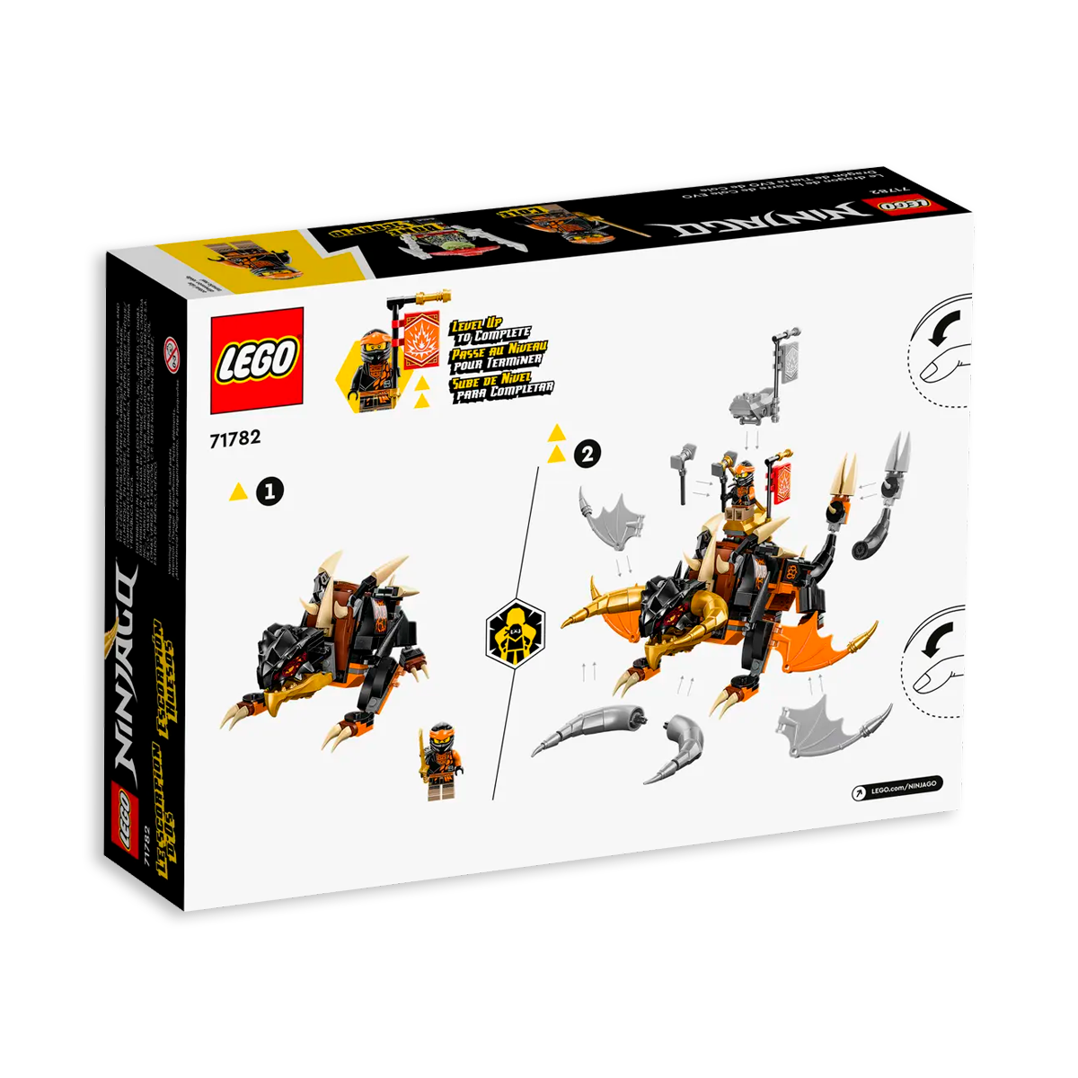 Lego Ninjago Dragón de Tierra EVO de Cole