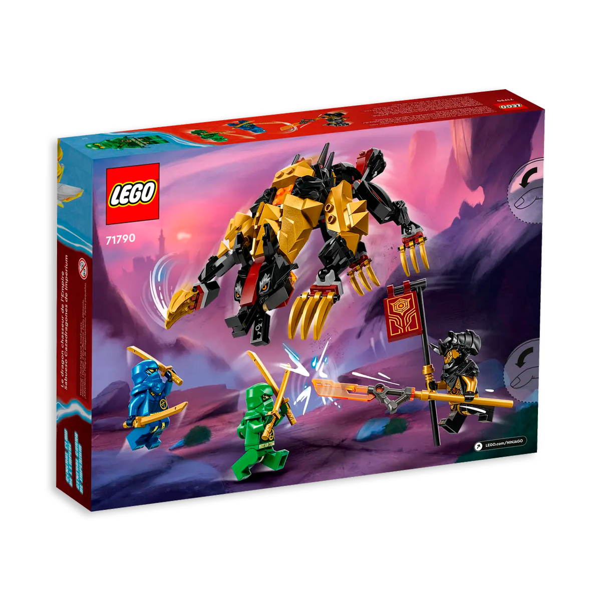 Lego Ninjago Sabueso Caza Dragones de Imperium