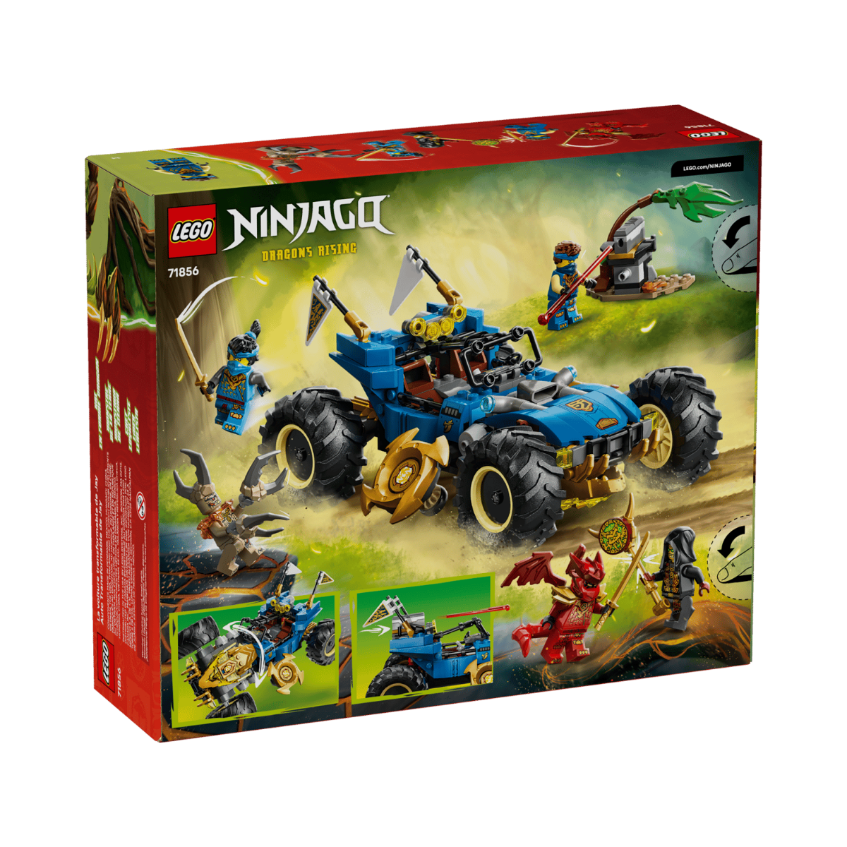 LEGO® NINJAGO® Auto Transformable de Jay