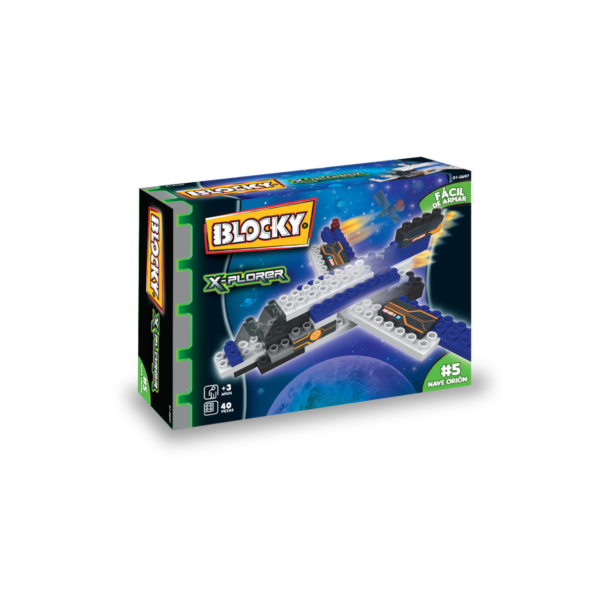 Juego De Construcción Bloques Blocky Mini - X-Plorer