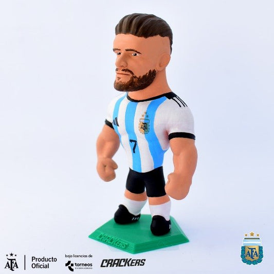 Figura 3D Coleccionable de Rodrigo De Paul