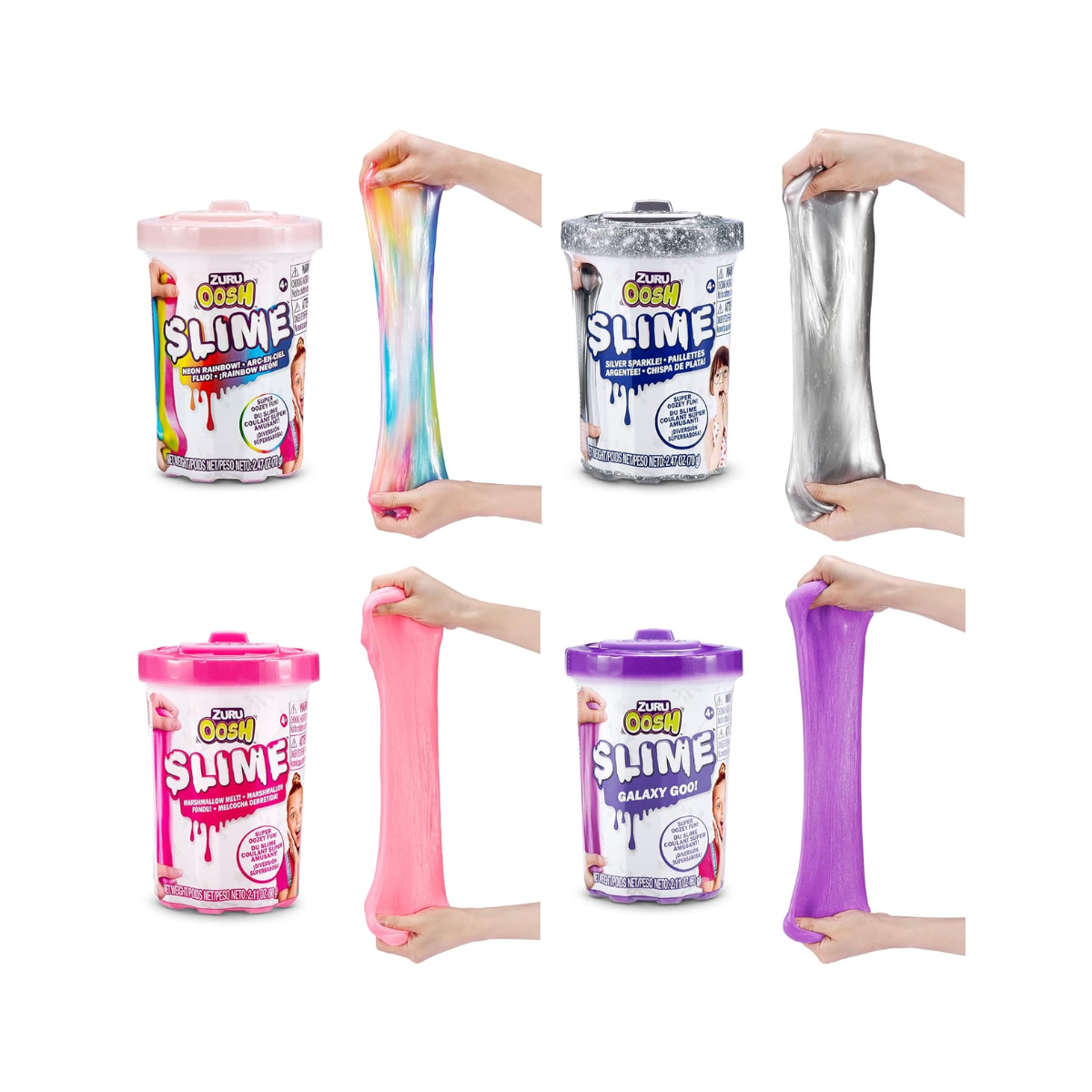 Slime Oosh En Tubo 70g Zuru