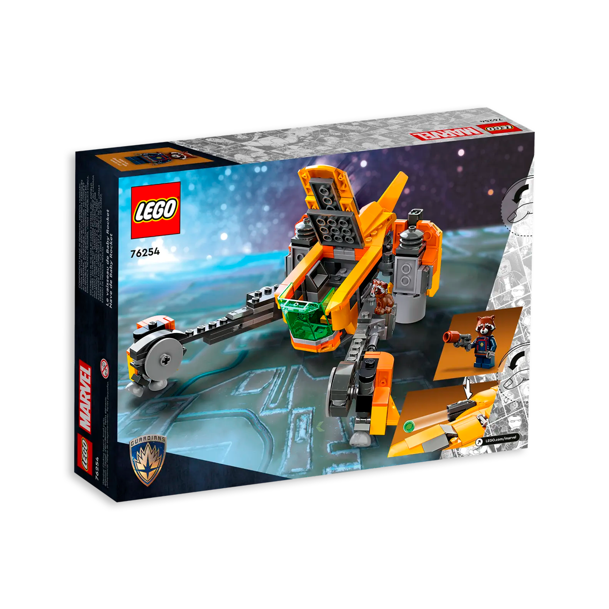 Lego Marvel Nave de Baby Rocket