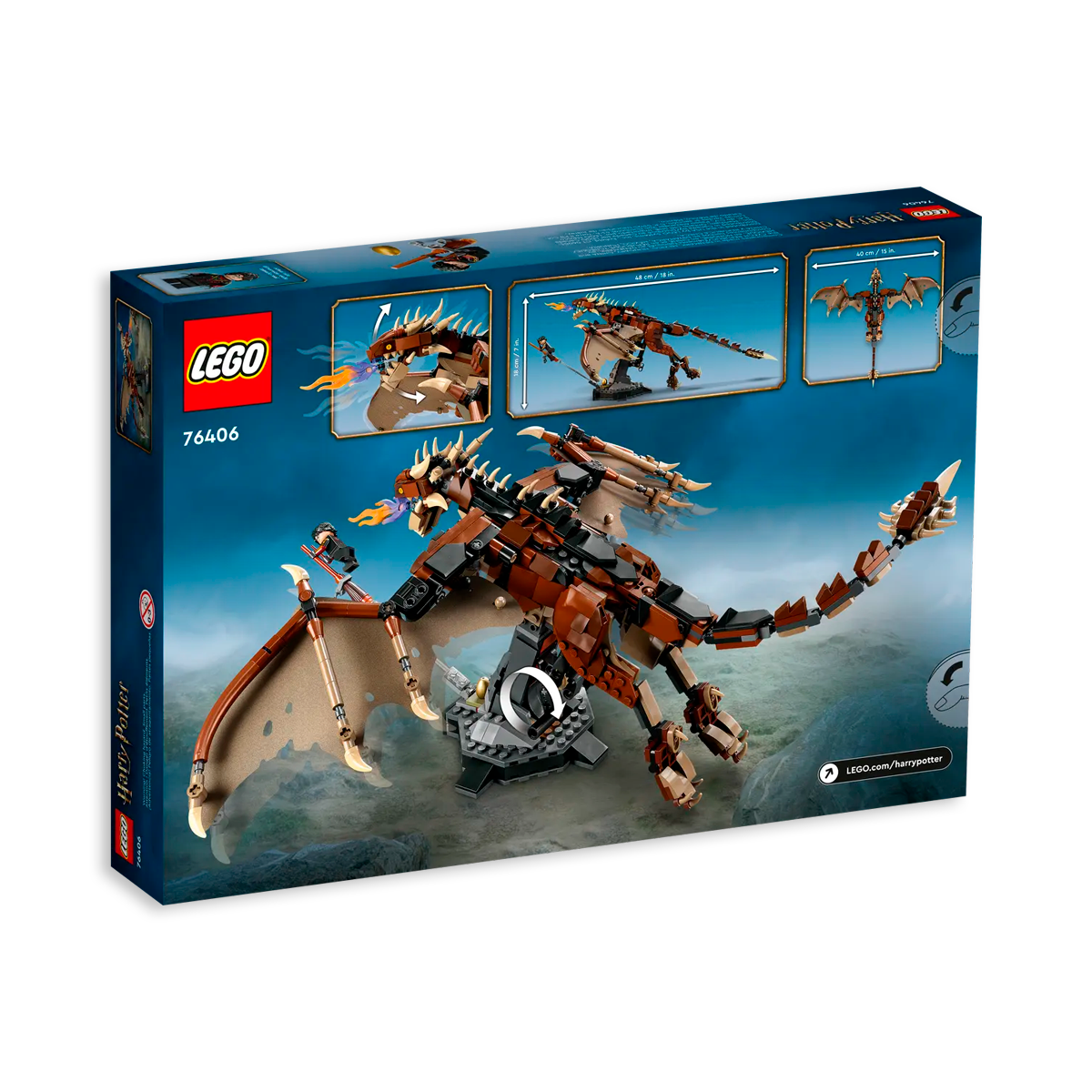 Lego Harry Potter Dragón Colacuerno Húngaro