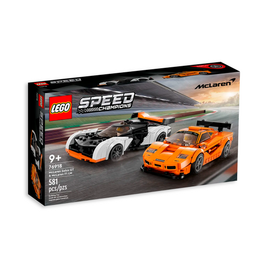 Lego Speed Champions McLaren Solus GT y McLaren F1 LM