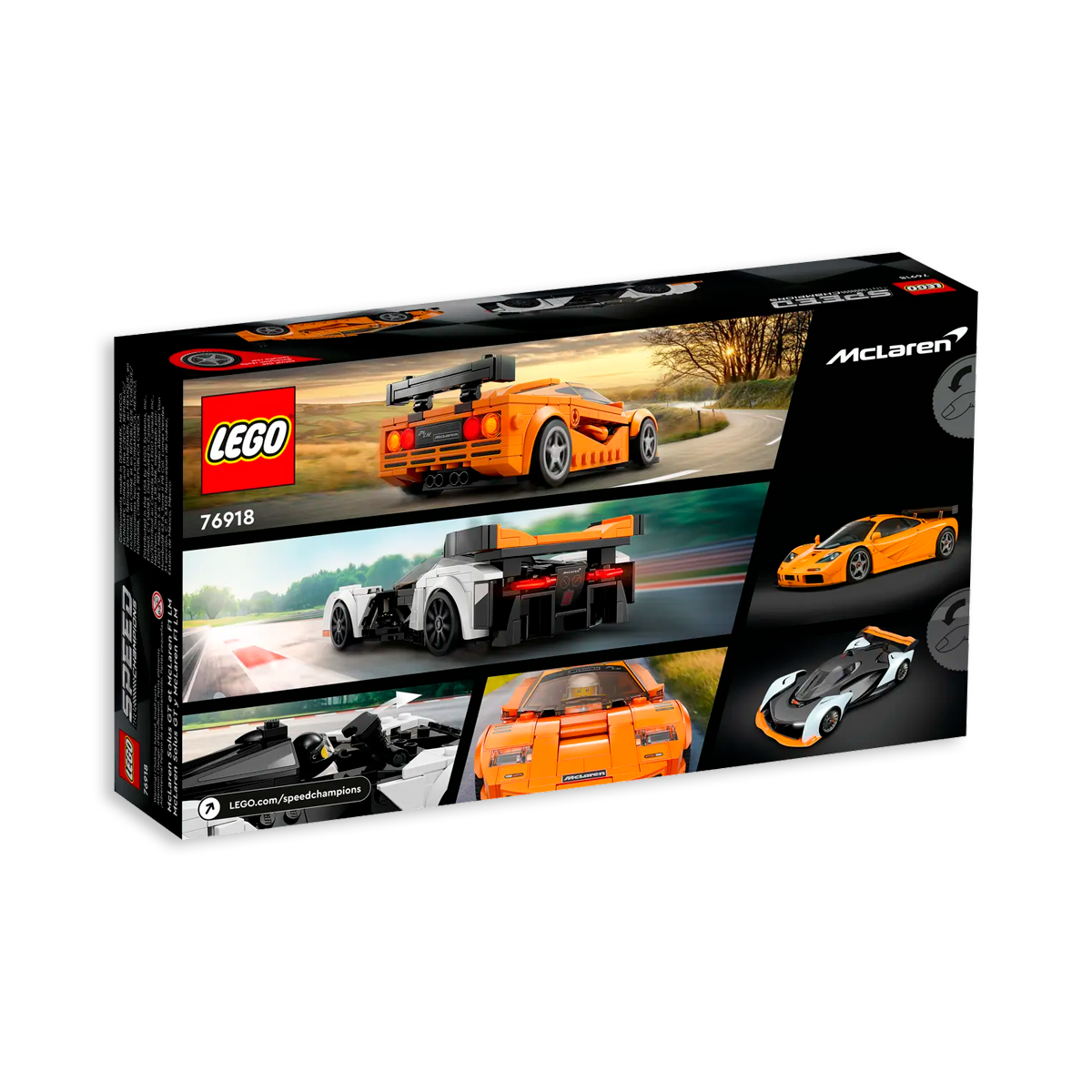 Lego Speed Champions McLaren Solus GT y McLaren F1 LM