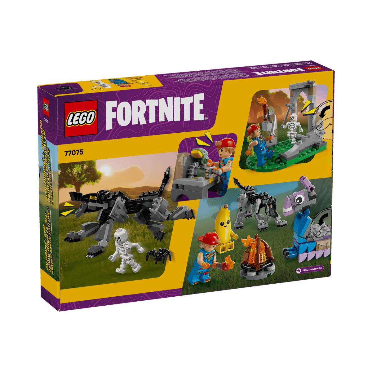 LEGO® Fortnite® Campamento de Bananín y Bujía