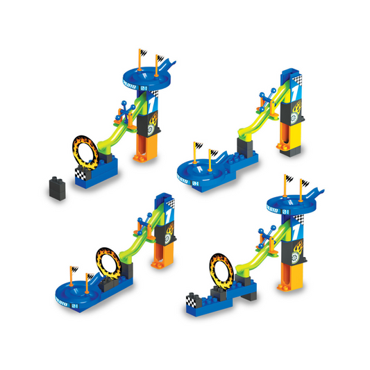 Laberinto De Bolitas Cityball Competición Rampa De Fuego