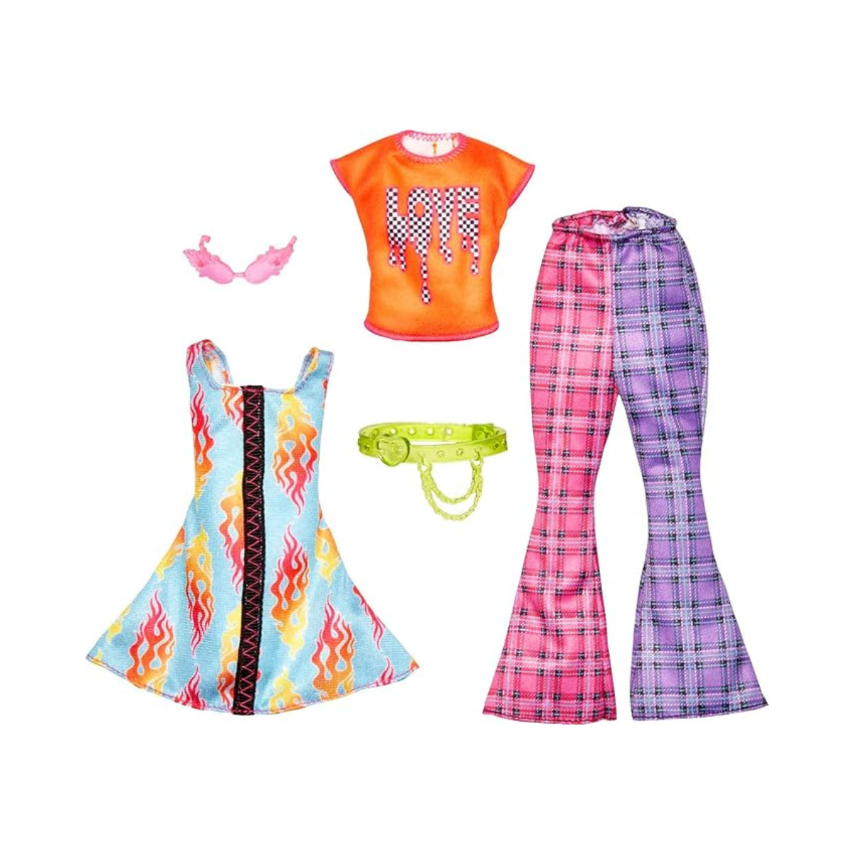 Barbie Ropa Y Accesorios - 2 Conjuntos