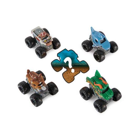 Pack 5 Mini Camiones Monster Jam Vulcanita
