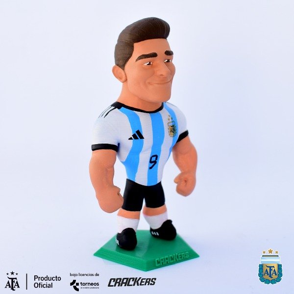 Figura 3D Coleccionable de Julián Alvarez