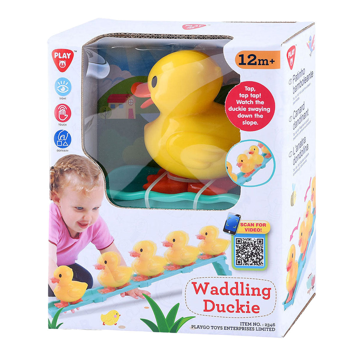 Juego De Mesa Del Pato Con Tobogán