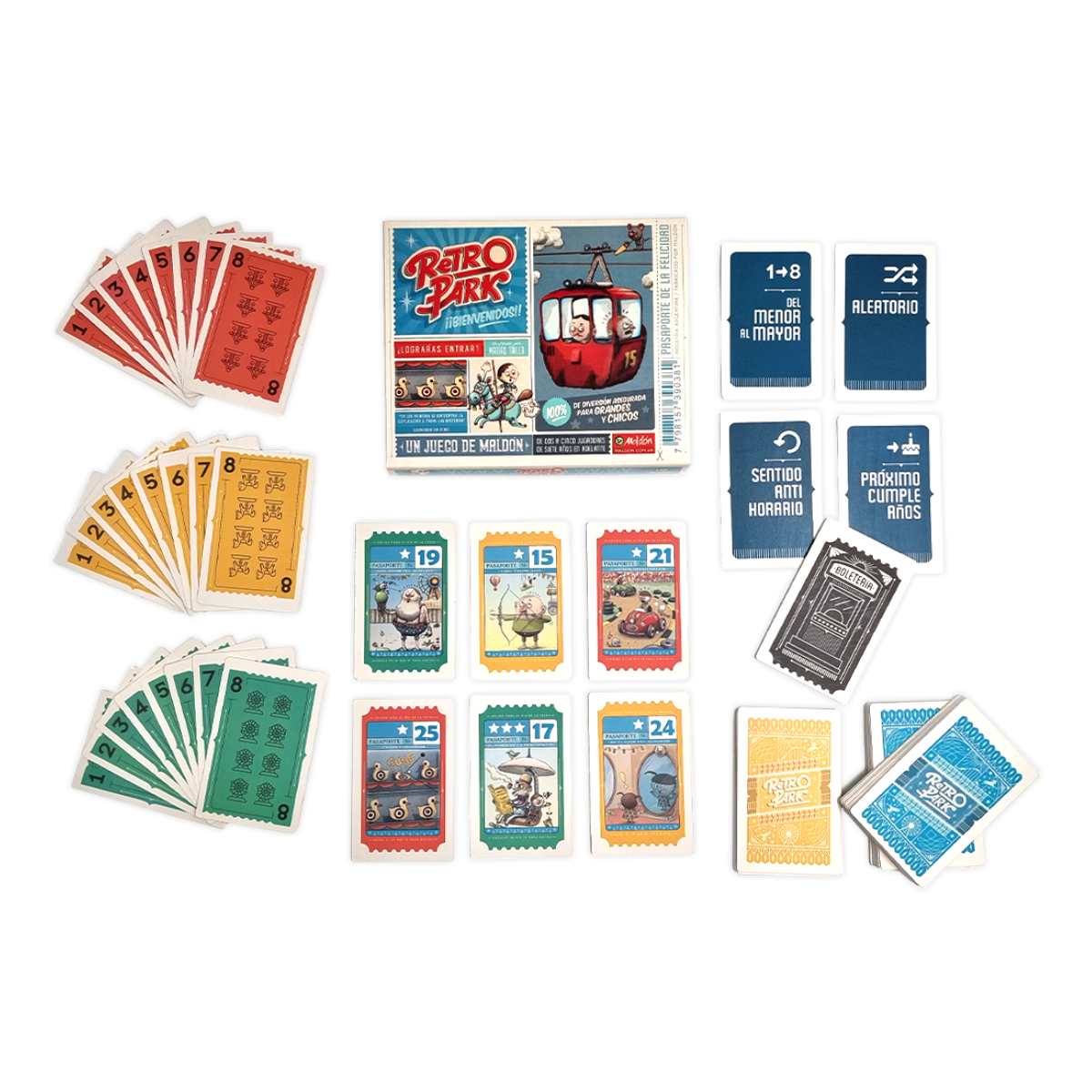 Juego De Mesa Retro Park Maldón
