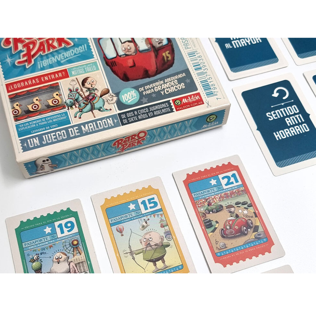 Juego De Mesa Retro Park Maldón