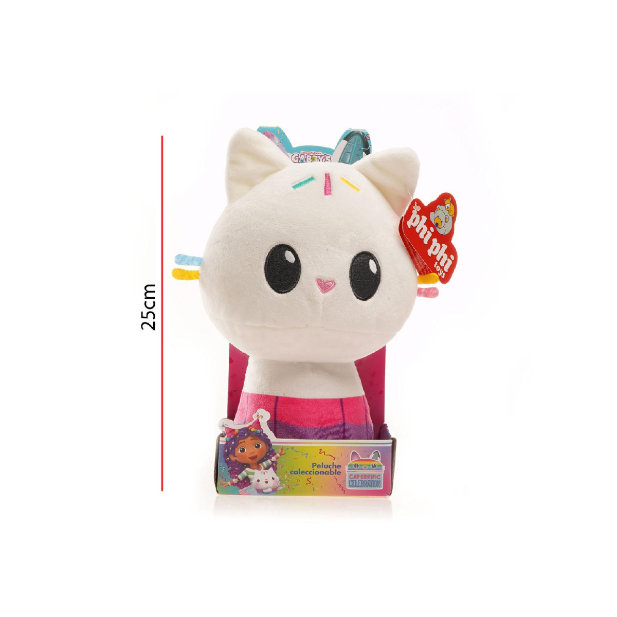 Peluche Honguito Cakey La Casa De Gabby Phi Phi Toys