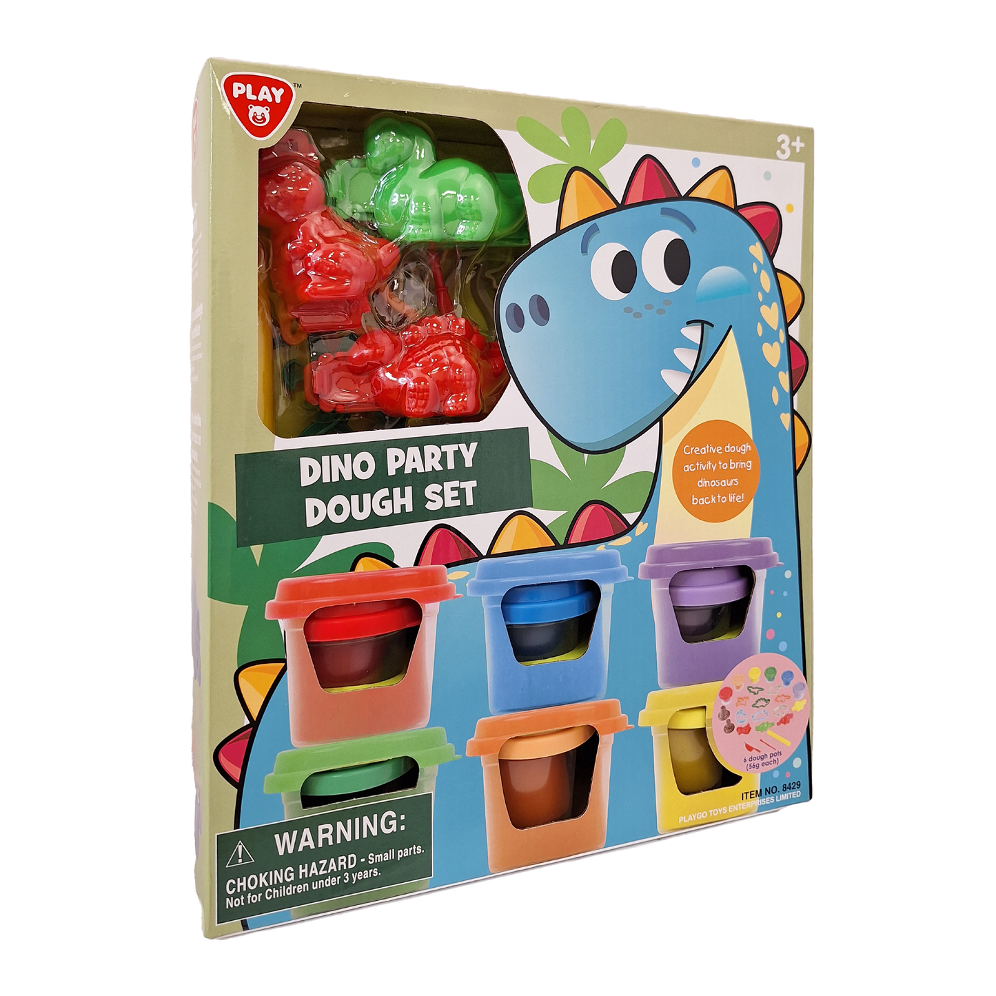 Juego De Masas Dinosaurios PlayGo