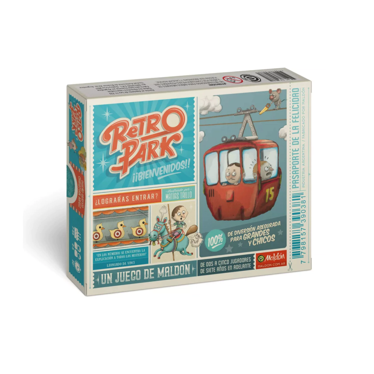 Juego De Mesa Retro Park Maldón