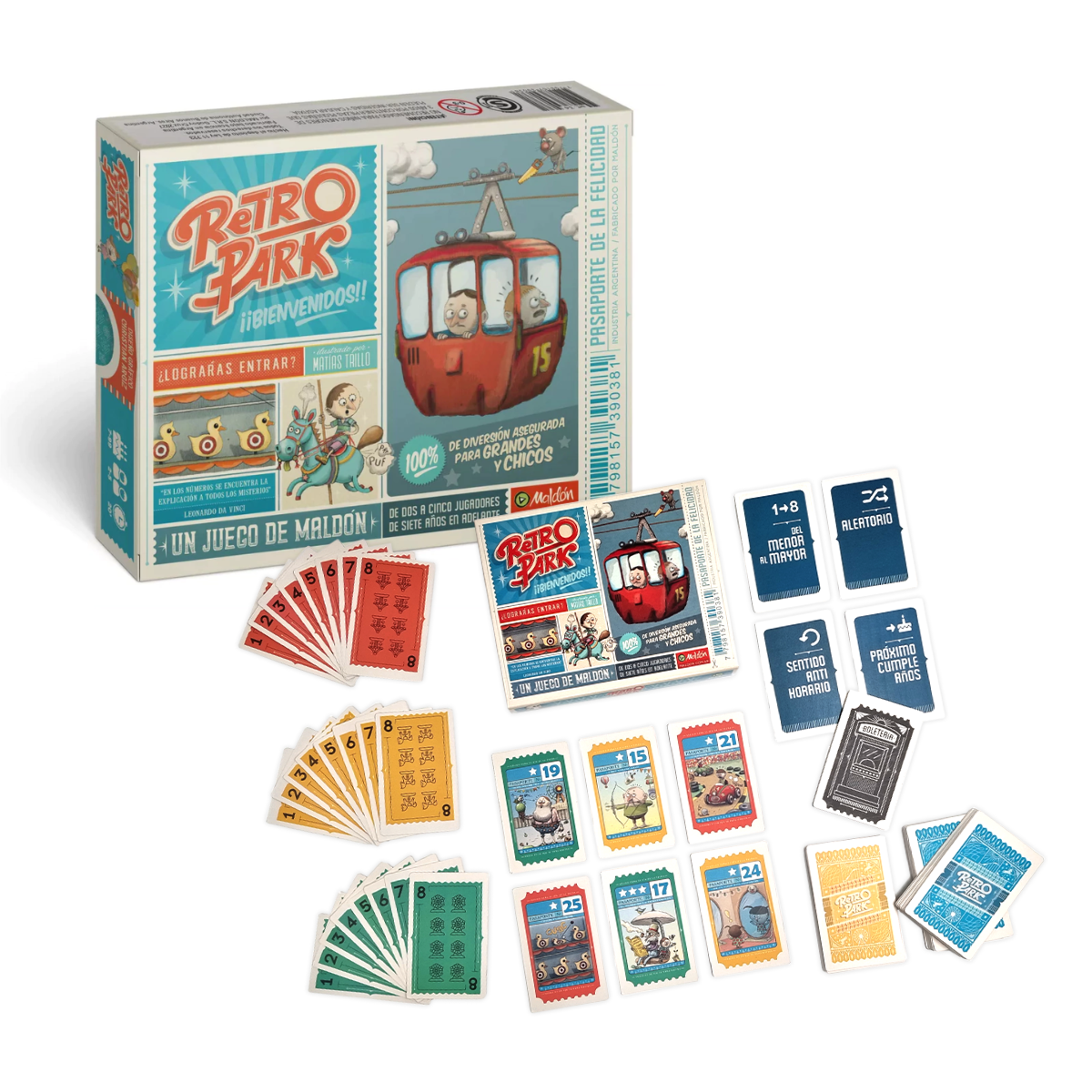 Juego De Mesa Retro Park Maldón