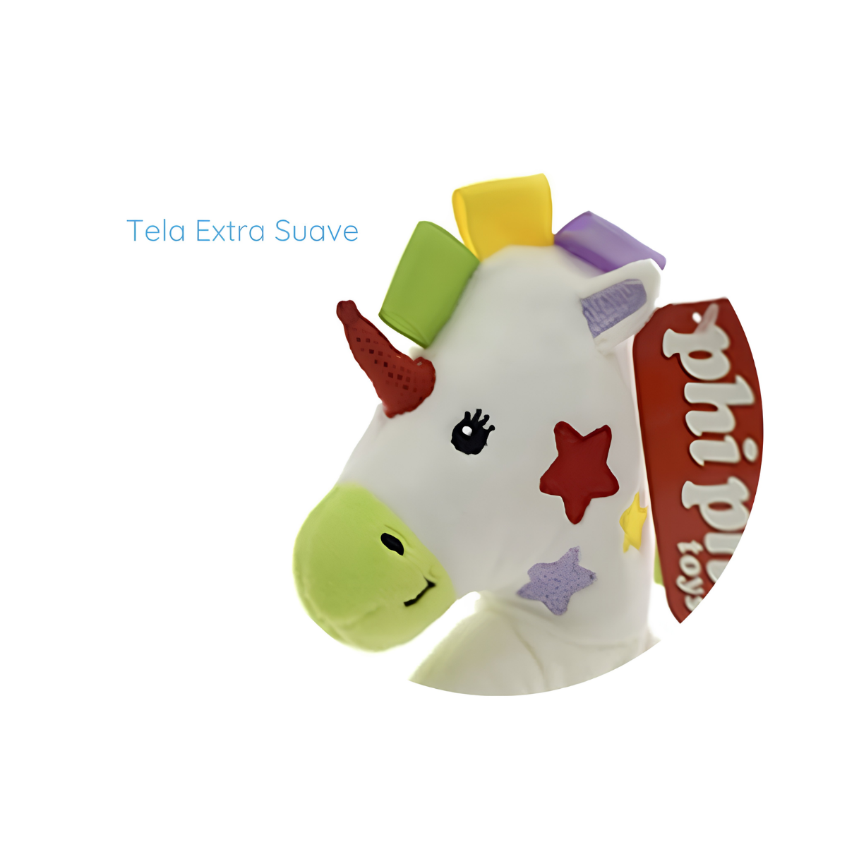 Sonajero Peluche Unicornio Con Cascabel 15cm