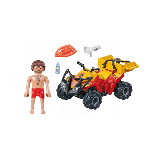 Playmobil 71040 City Action Cuatriciclo De Rescate Pullback