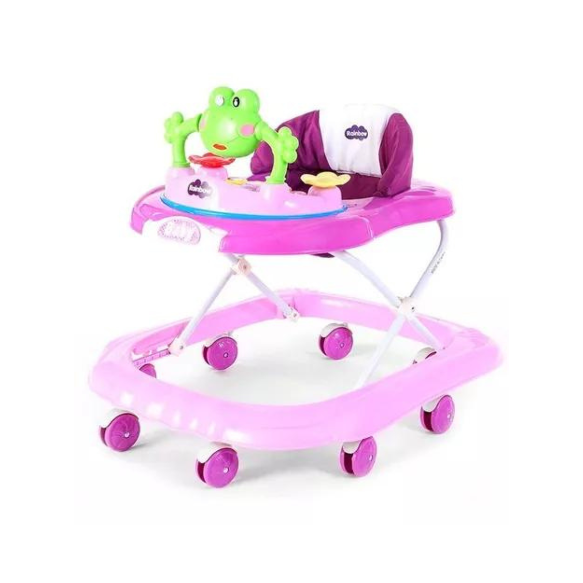 Andador Caminador Para Bebe Sapo Musical Rainbow