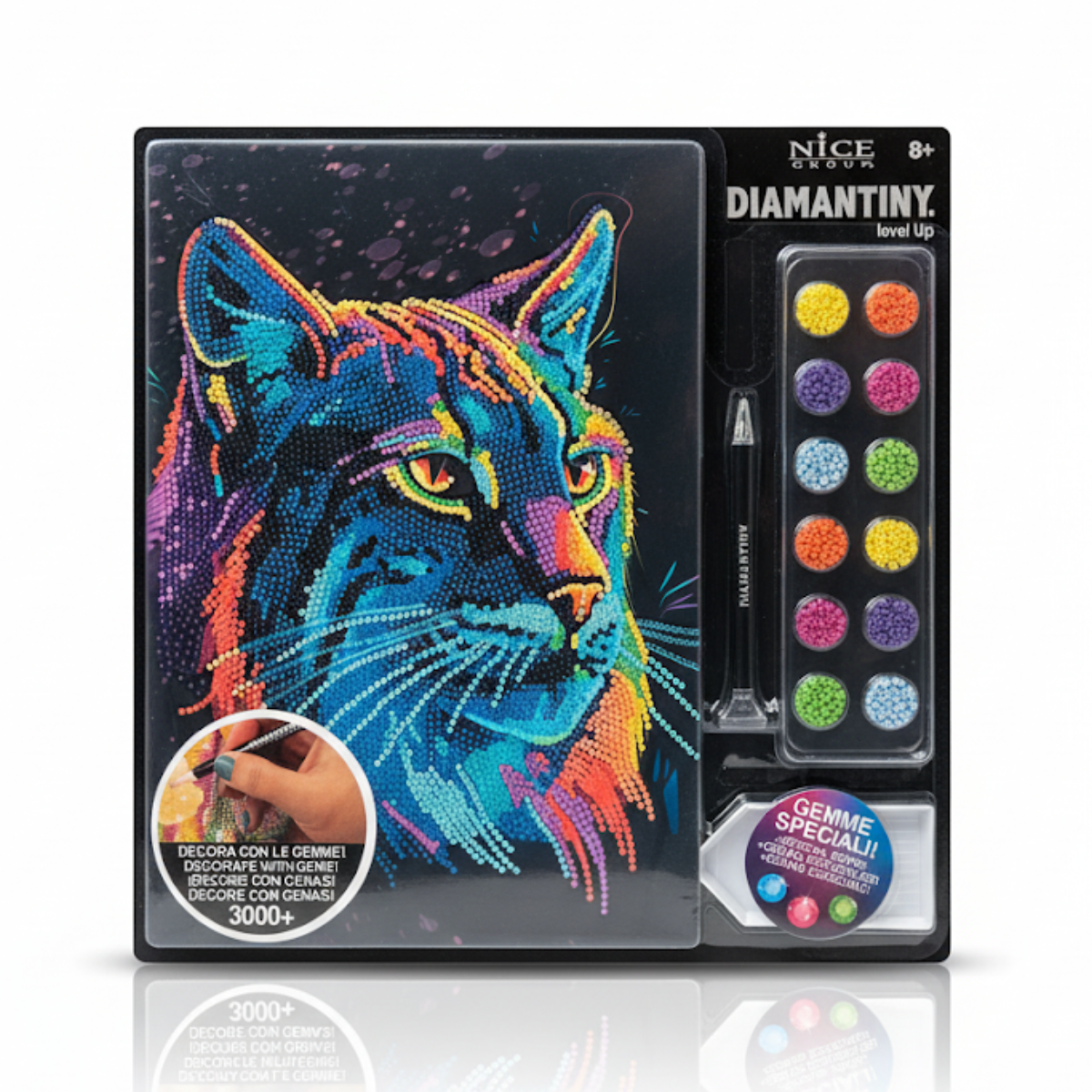 Set De Arte Diamantiny Con Gemas Modelo Surtidos