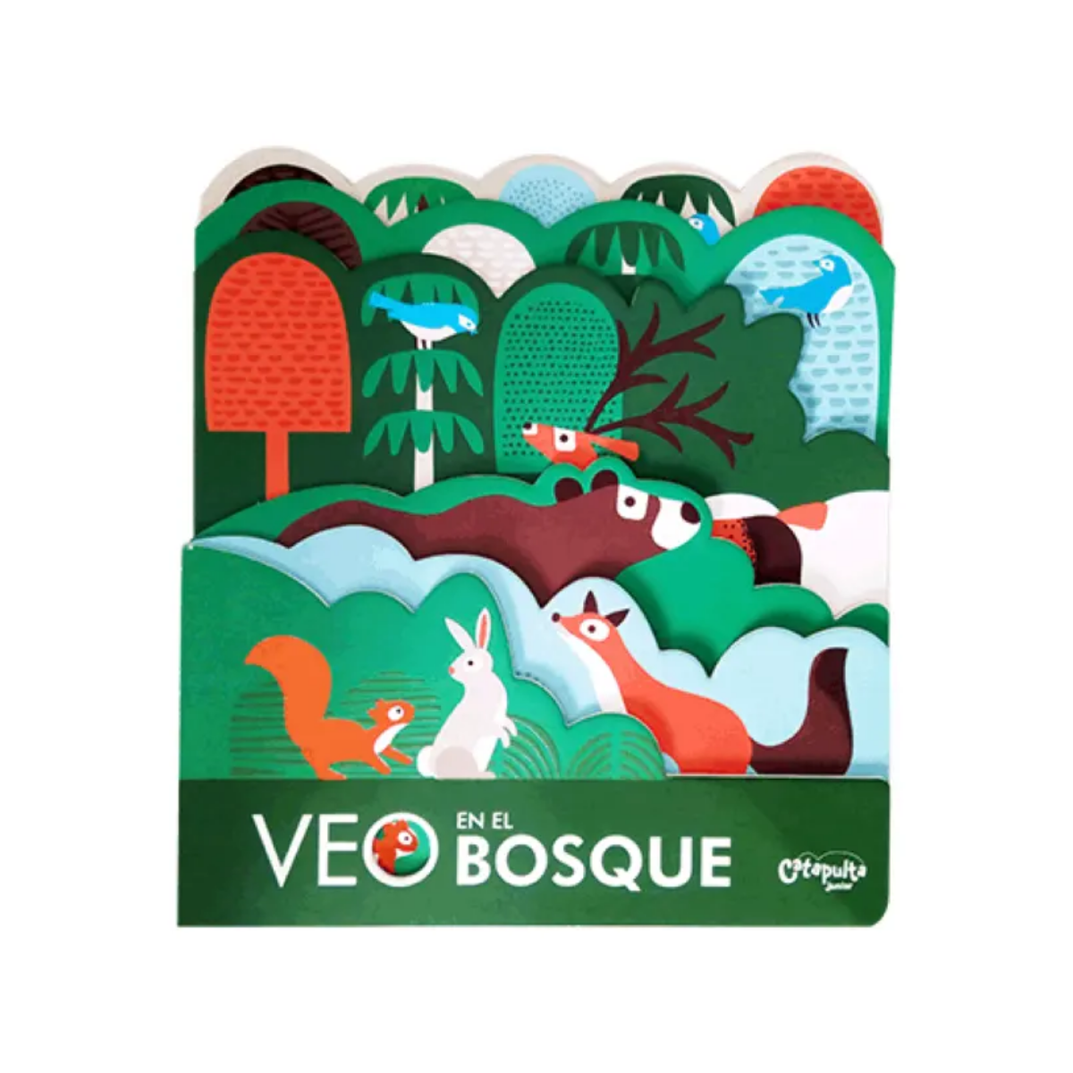 Libro Infantil con Texturas Veo en el Bosque