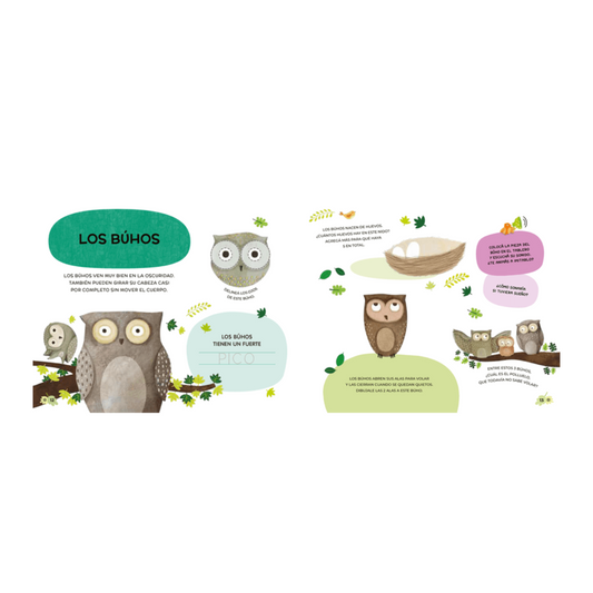 Libro Abremente Mini Sonoros: Animales del Bosque