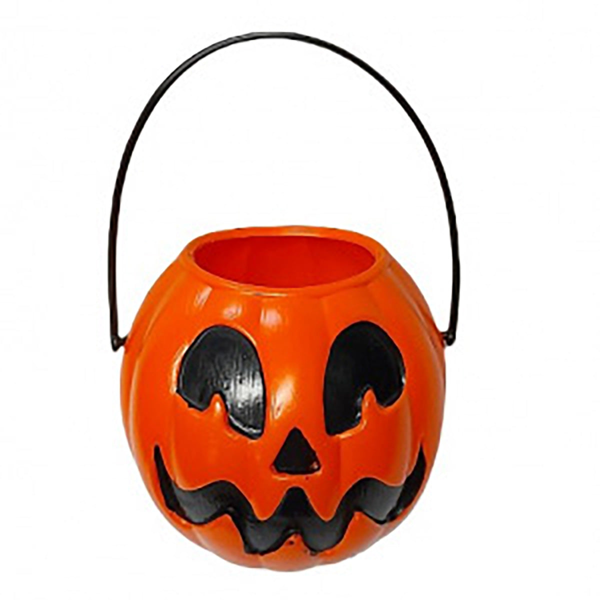 Caramelera Calabaza Mediana Sin Tapa Naranja