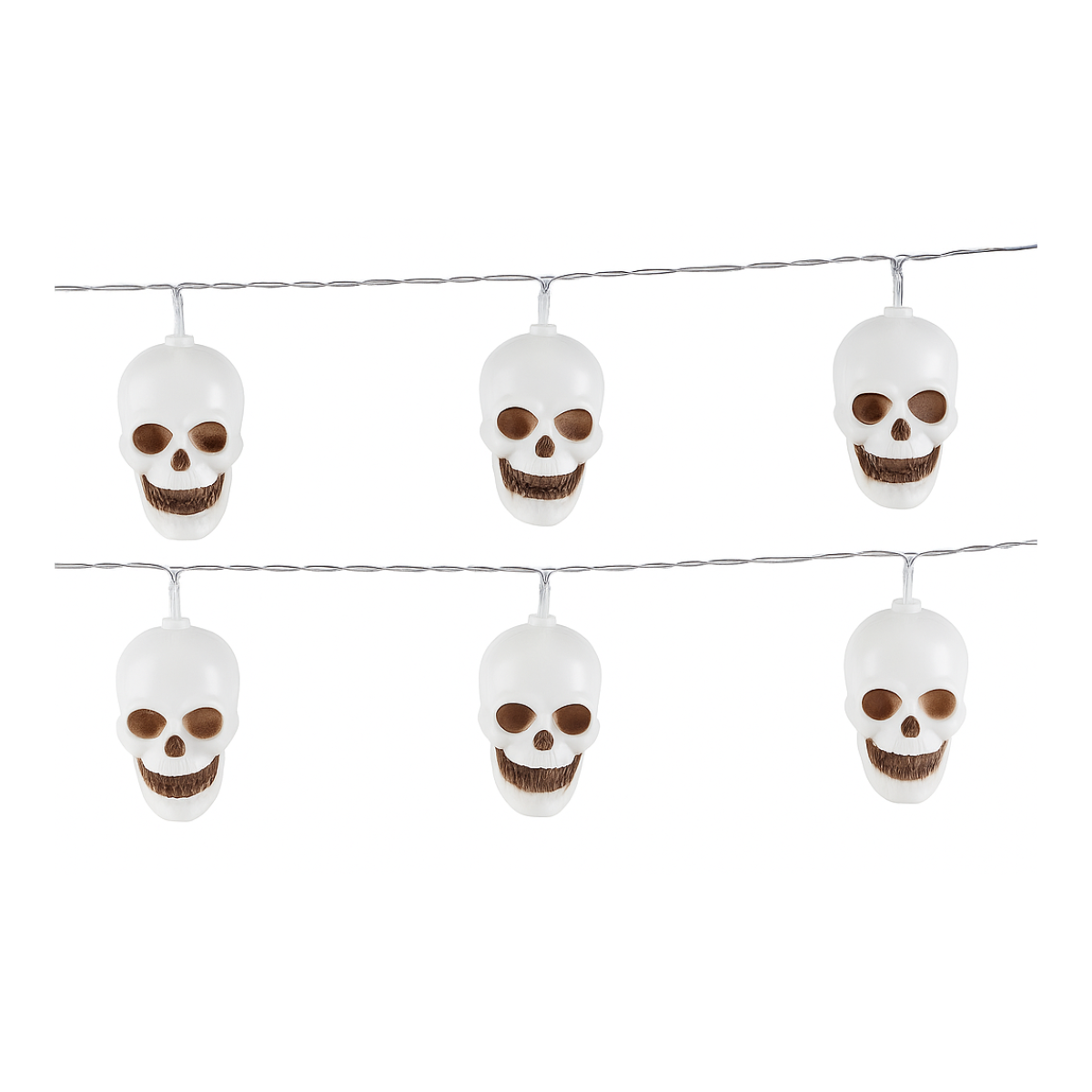 Guirnalda de Calaveras con Luz LED Halloween
