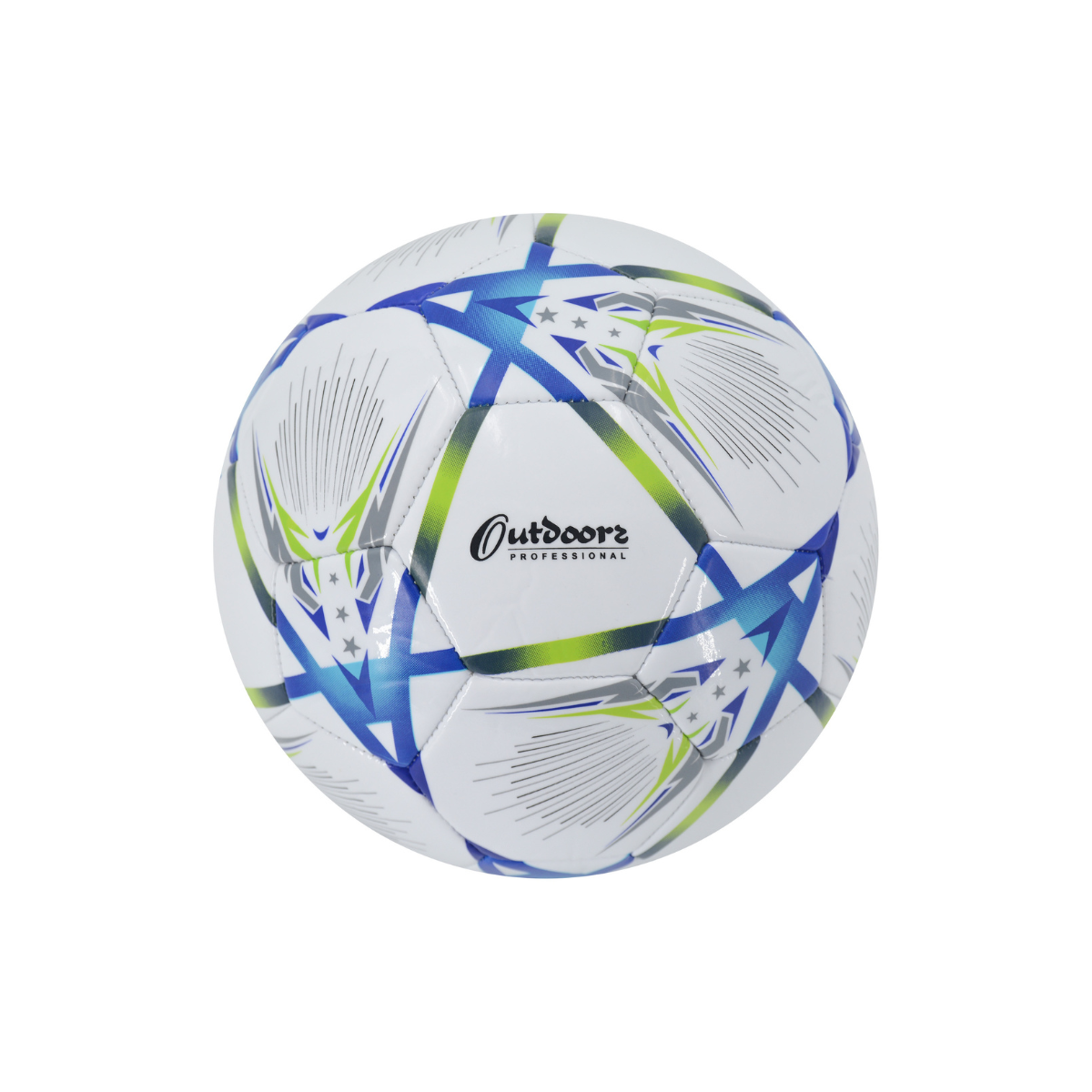 Pelota De Fútbol N°5 Verde Azul FURY Outdoors Professional
