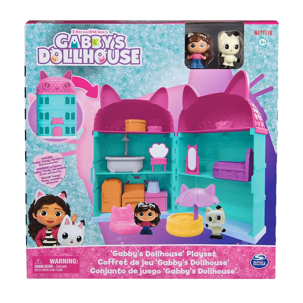Casa Pegable Mini de La Casa de Muñecas de Gabby
