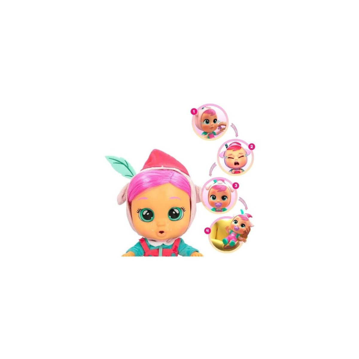 Muñeca Wabro Cry Babies Storyland
