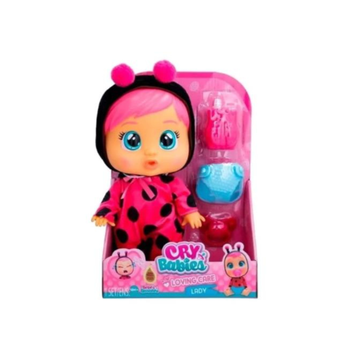 Muñeca Cry Babies Loving Care