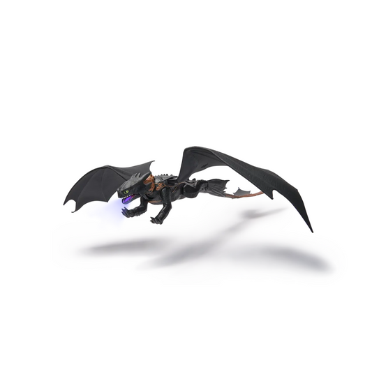 Figura Interactiva Dragons Plasma Blast Nightfury Como Entrenar A Tu Dragon Caffaro