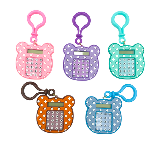 Calculadora Llavero Osito Por Unidad