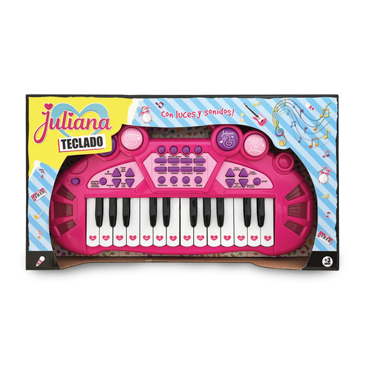 Juliana Teclado con Luz y Sonido