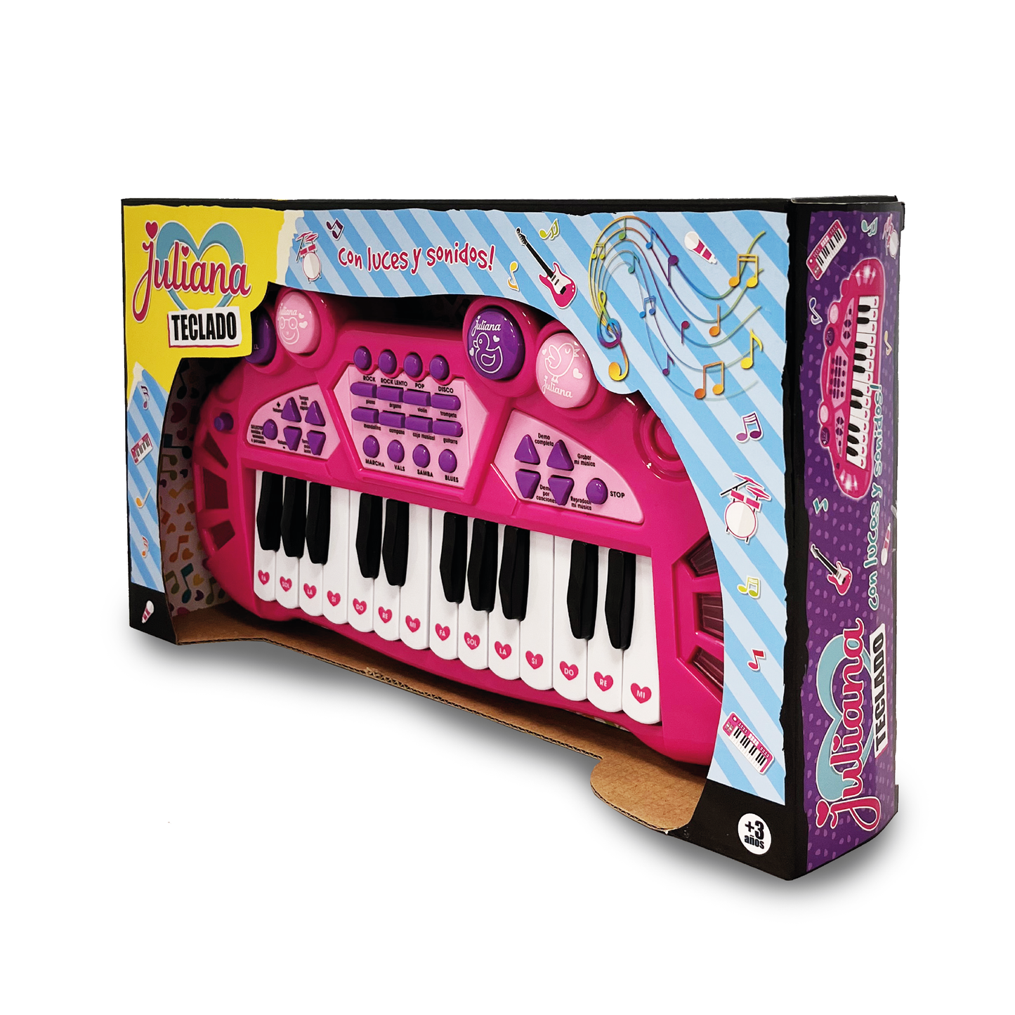 Juliana Teclado con Luz y Sonido