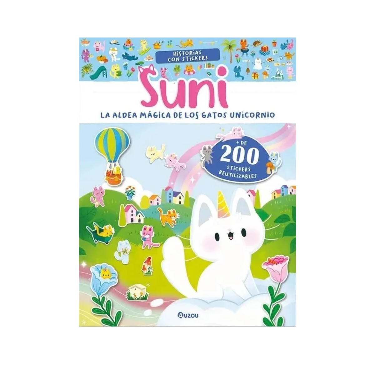 Libro La Aldea Mágica de los Gatos Unicornios