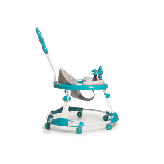 Andador para Bebé Musical Love con Guiador y Plegable color Celeste