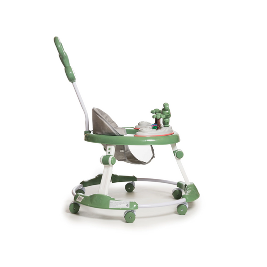 Andador para Bebé Musical con Guiador Plegable color Verde Love
