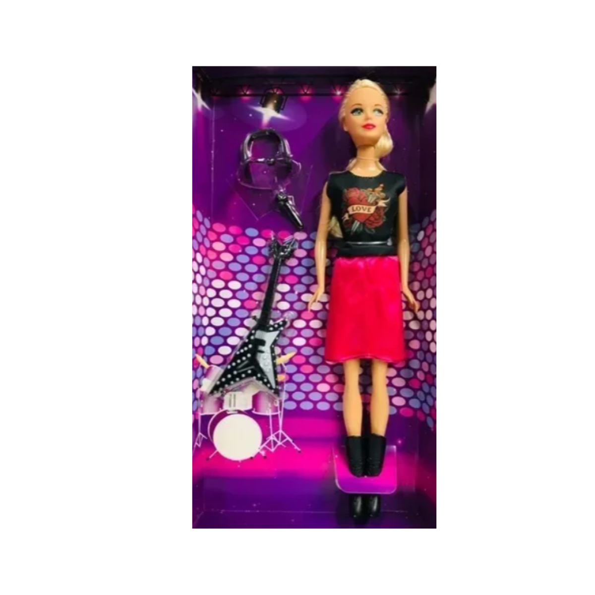 Muñeca Poppi Doll Kiara Rockstar
