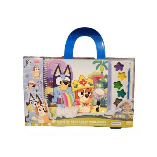 Maletin Bluey Crear y Colorear Tapimovil