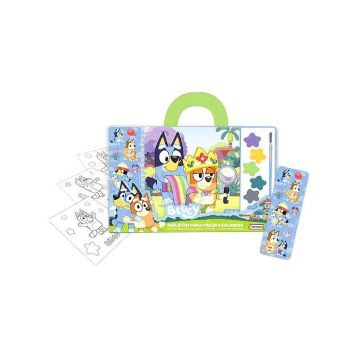 Maletin Bluey Crear y Colorear Tapimovil