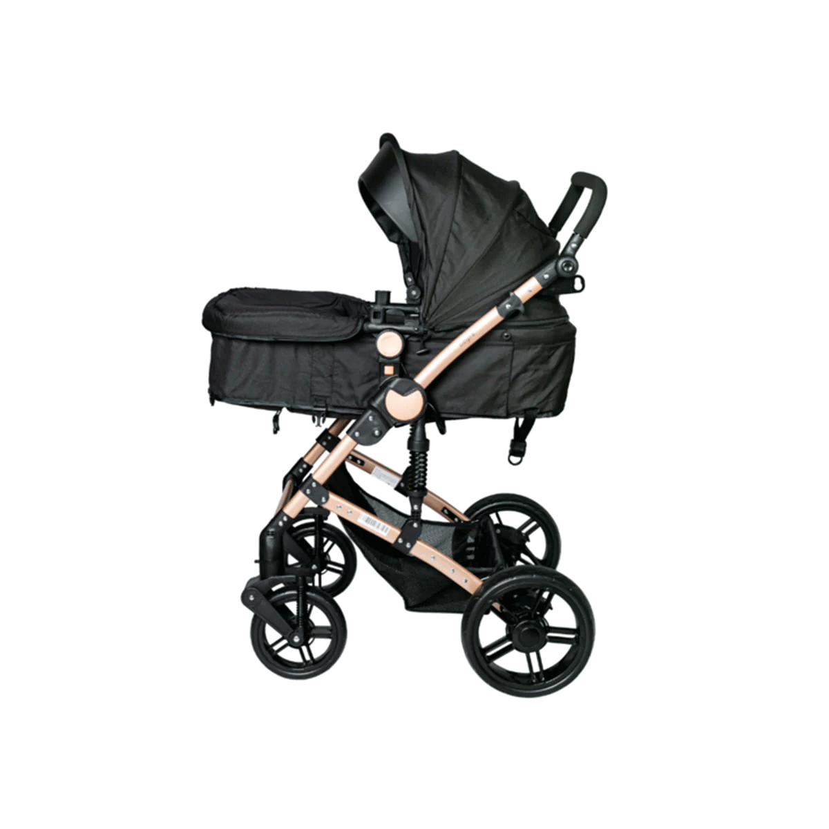 Coche Con Huevito Laika Travel System Baby One Negro
